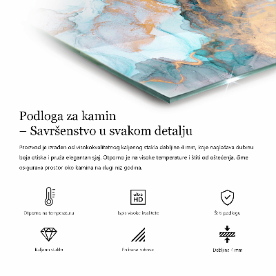 Zeshoekig onderplaat kachel Patroon van stenen bestrating