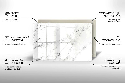 Grafkaars onderzetter rectangular Elegante marmertextuur