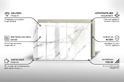 Grafkaars onderzetter rectangular Elegante marmertextuur
