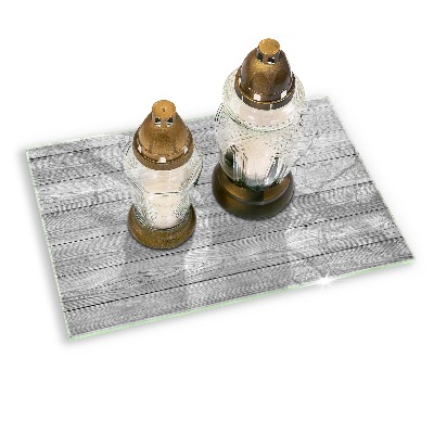 Grafkaars onderzetter rectangular Houten oude planken