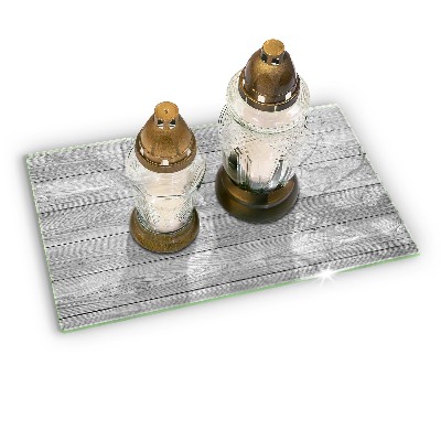 Grafkaars onderzetter rectangular Houten oude planken