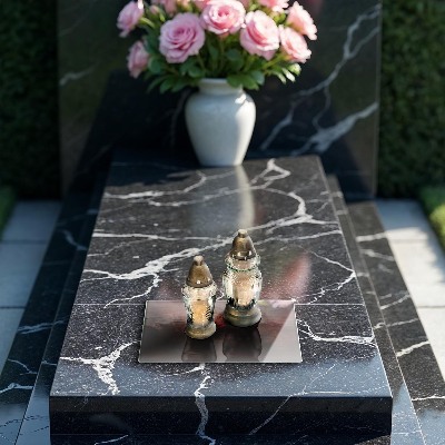 Grafkaars onderzetter rectangular Donker houten bord