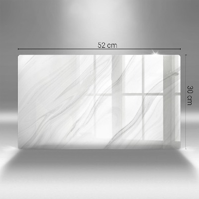 Grafkaars onderzetter rectangular Fijn marmer