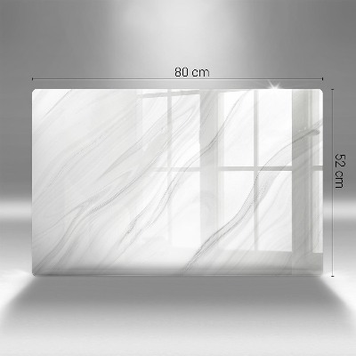 Grafkaars onderzetter rectangular Fijn marmer