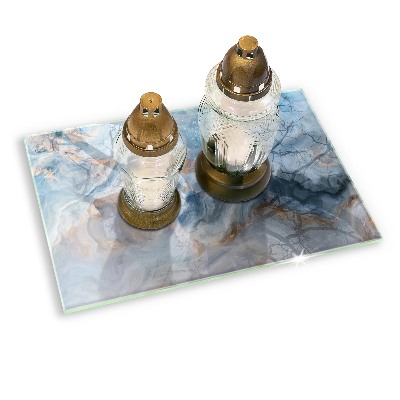 Grafkaars onderzetter rectangular Marmeren textuur