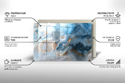 Grafkaars onderzetter rectangular Marmeren textuur