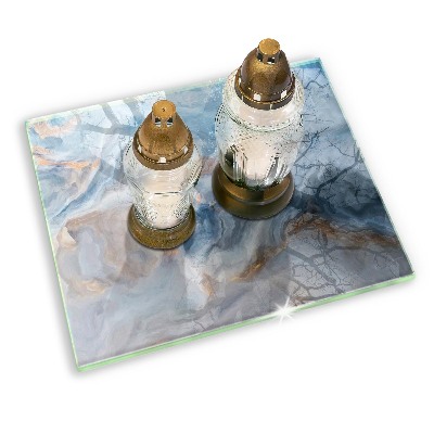 Grafkaars onderzetter rectangular Marmeren textuur