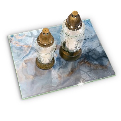 Grafkaars onderzetter rectangular Marmeren textuur