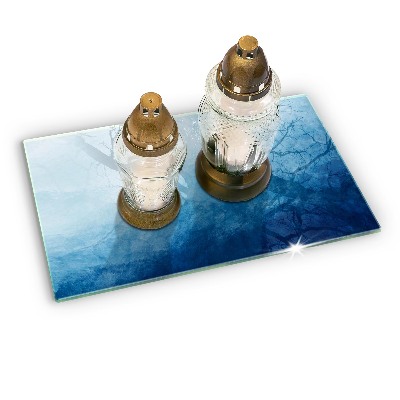 Grafkaars onderzetter rectangular Abstracte achtergrond