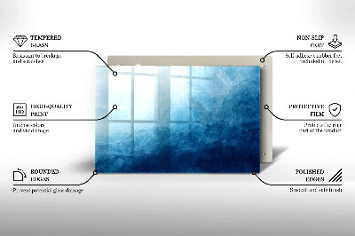 Grafkaars onderzetter rectangular Abstracte achtergrond