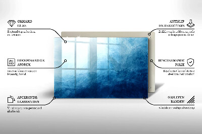 Grafkaars onderzetter rectangular Abstracte achtergrond