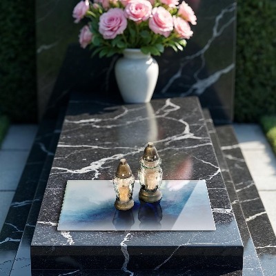 Grafkaars onderzetter rectangular Abstracte achtergrond