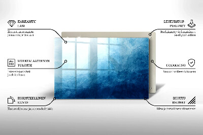 Grafkaars onderzetter rectangular Abstracte achtergrond
