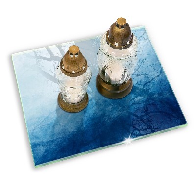 Grafkaars onderzetter rectangular Abstracte achtergrond