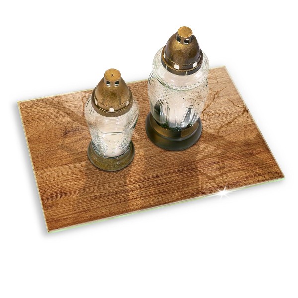 Grafkaars onderzetter rectangular Textuur van houten bord