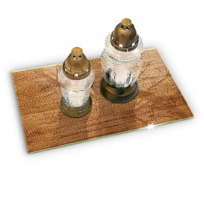 Grafkaars onderzetter rectangular Textuur van houten bord