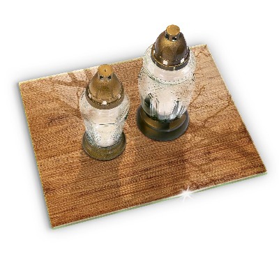 Grafkaars onderzetter rectangular Textuur van houten bord