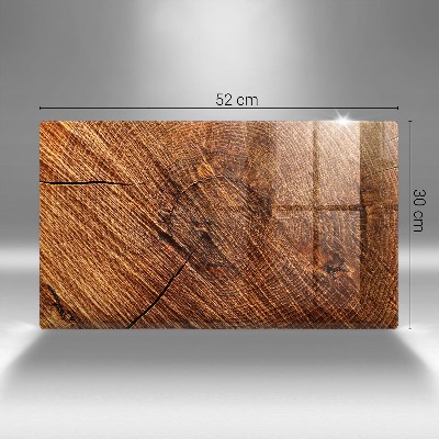 Grafkaars onderzetter rectangular Houten structuur