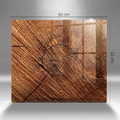 Grafkaars onderzetter rectangular Houten structuur