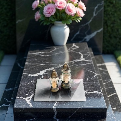 Grafkaars onderzetter rectangular Metalen textuur achtergrond