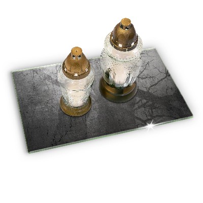 Grafkaars onderzetter rectangular Metalen textuur