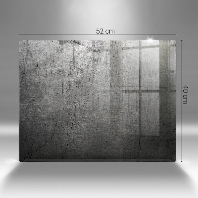 Grafkaars onderzetter rectangular Metalen textuur