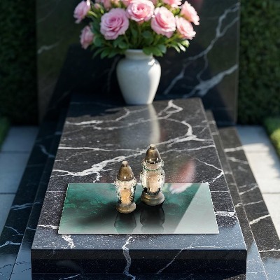 Grafkaars onderzetter rectangular Steen achtergrondtextuur