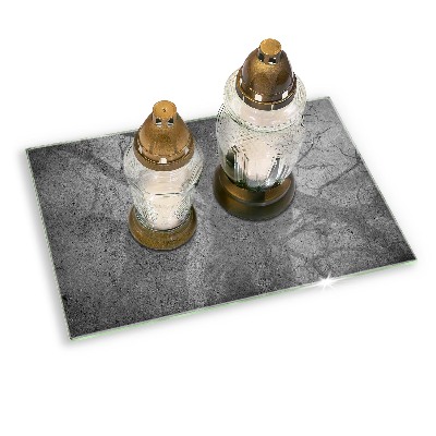 Grafkaars onderzetter rectangular Betonsteen textuur