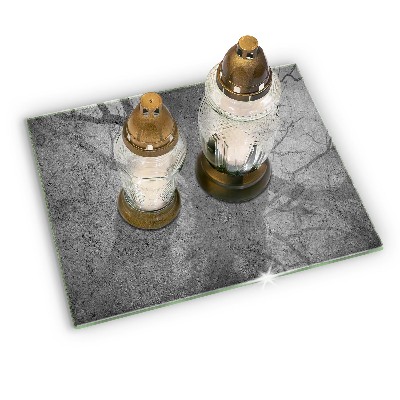 Grafkaars onderzetter rectangular Betonsteen textuur