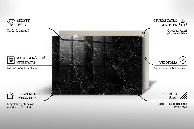 Grafkaars onderzetter rectangular Elegant marmer