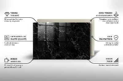 Grafkaars onderzetter rectangular Elegant marmer