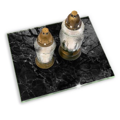 Grafkaars onderzetter rectangular Elegant marmer