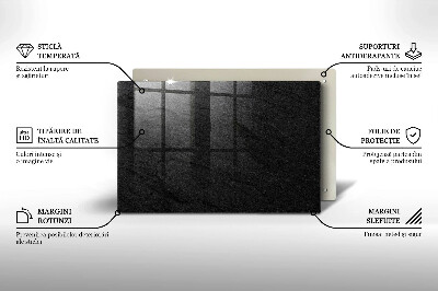 Grafkaars onderzetter rectangular Steentextuur