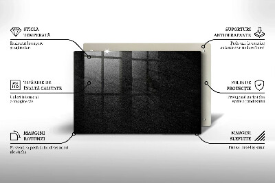 Grafkaars onderzetter rectangular rotstextuur