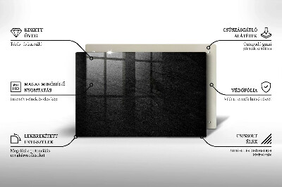 Grafkaars onderzetter rectangular rotstextuur
