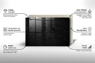 Grafkaars onderzetter rectangular rotstextuur