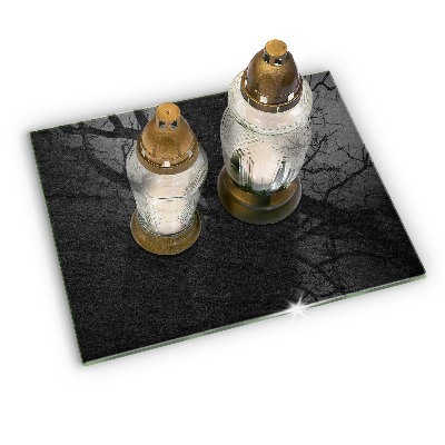 Grafkaars onderzetter rectangular rotstextuur