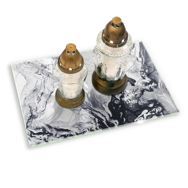 Grafkaars onderzetter rectangular Inktabstractie