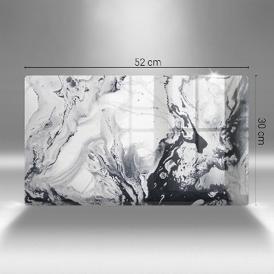 Grafkaars onderzetter rectangular Inktabstractie