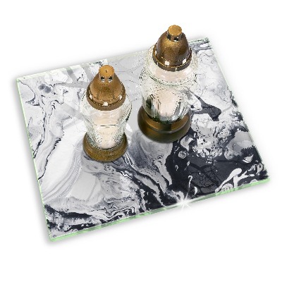 Grafkaars onderzetter rectangular Inktabstractie