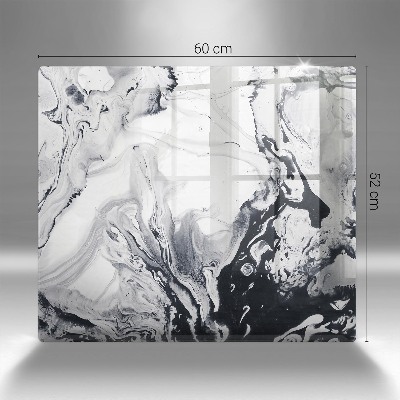 Grafkaars onderzetter rectangular Inktabstractie