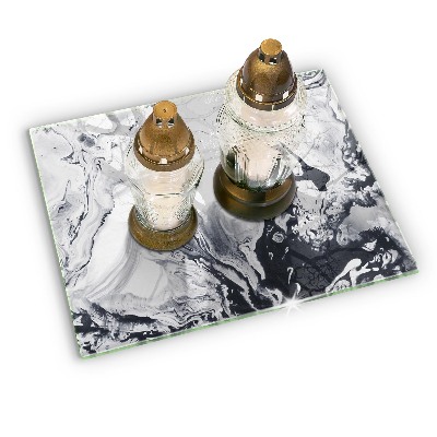 Grafkaars onderzetter rectangular Inktabstractie