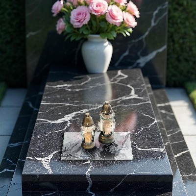 Grafkaars onderzetter rectangular Inktabstractie