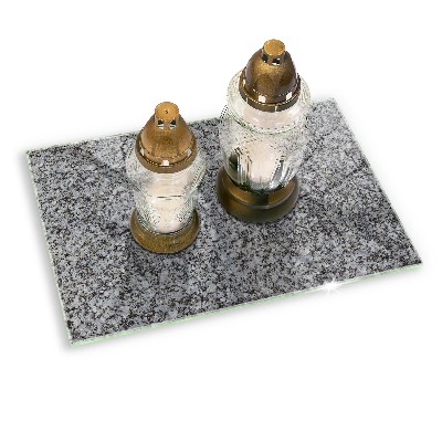 Grafkaars onderzetter rectangular Steentextuur