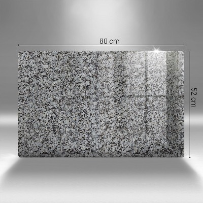 Grafkaars onderzetter rectangular Steentextuur