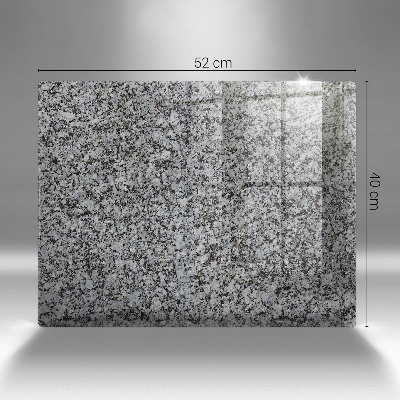 Grafkaars onderzetter rectangular Steentextuur