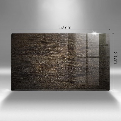 Grafkaars onderzetter rectangular Houtstructuur schors