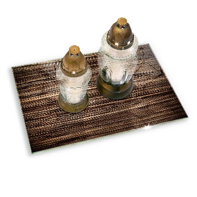 Grafkaars onderzetter rectangular Houtstructuur