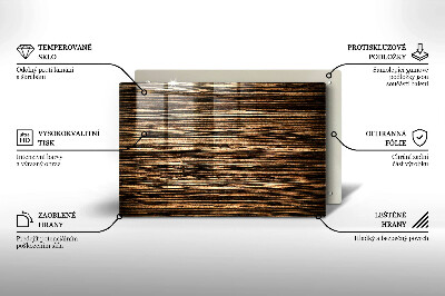 Grafkaars onderzetter rectangular Houtstructuur
