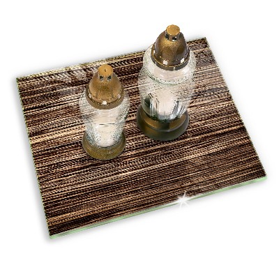 Grafkaars onderzetter rectangular Houtstructuur